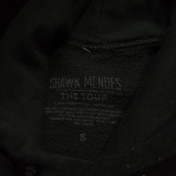 Shawn Mendes The Tour Black Graphic Hoodie - Picture 8 of 10